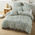 Layla Seafoam Quilt Cover Set by Linen House