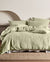 Lila Wasabi Quilt Cover Set by Linen House