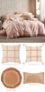 Lyndon Brandy Quilt Cover Set by Linen House