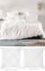 Memphis White Quilt Cover Set by Linen House