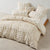 Metung Latte Quilt Cover Set by Linen House