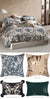 Nellie Petrol Quilt Cover Set by Linen House