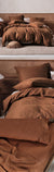 Nimes Cinnamon Bed Linen by Linen House