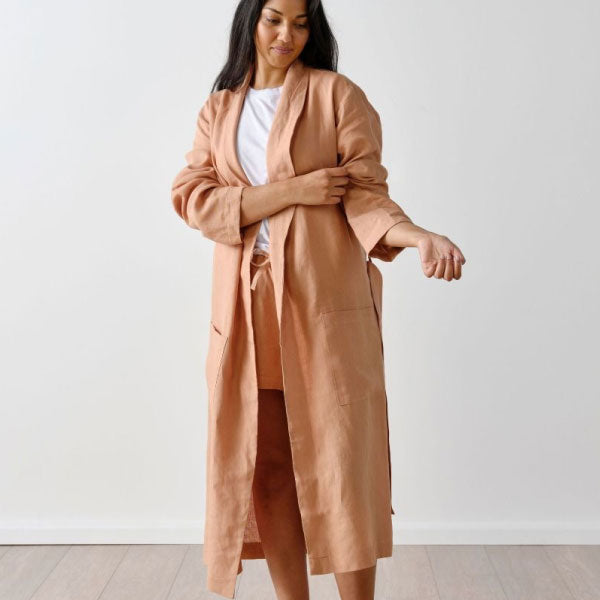 Nimes Clay Short And Long Robes by Linen House – Cottonbox Pty Ltd