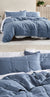 Nimes Nightfall Linen Coverlet by Linen House