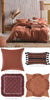 Nimes Rust Quilt Cover Set by Linen House