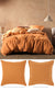 Nimes Terracotta Quilt Cover Set by Linen House
