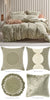 Ojai Sage Quilt Cover Set by Linen House