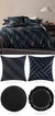 Phoenix Slate Quilt Cover Set by Linen House