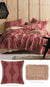 Piero Rhubarb Bed Cover by Linen House