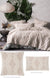 Piero Sand Bed Cover by Linen House