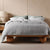 Ryland Grey Cotton Jersey Bed Linen Range by Linen House