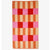 Square Pink Beach Towel by Linen House