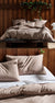 Stornoway Walnut Quilt Cover Set by Linen House