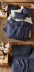 Terra Midnight Quilt Cover Set by Linen House