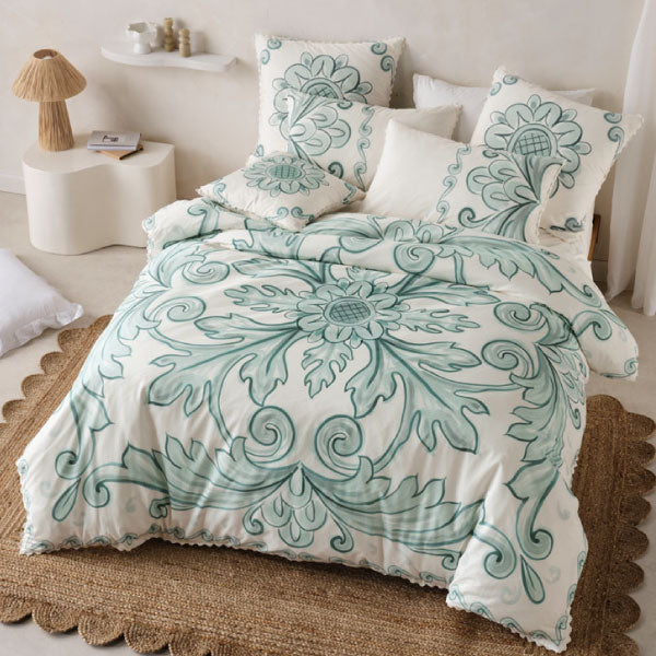 Thalia Quilt Cover Set by Linen House Cottonbox Pty Ltd