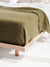 Wool Olive Blankets by Linen House