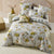 Zuri Seafoam Quilt Cover Set by Linen House