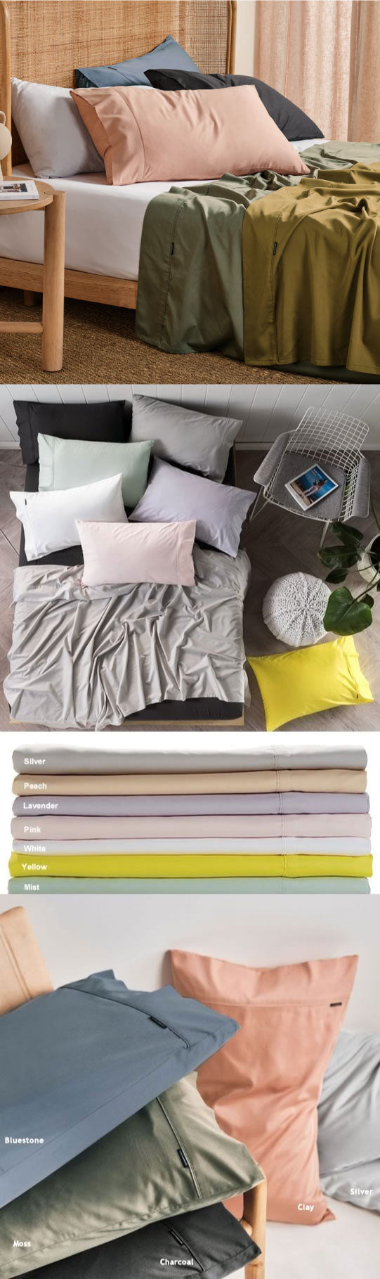 Nara Bamboo Sheet Set by Linen House Cottonbox Pty Ltd