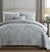 Angelique Mist Bedspread Set by Linen & Thread