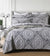 Baroque Grey Bedspread Set by Linen & Thread