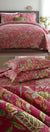 Scarlet Flower Bedspread Set by Linen & Thread