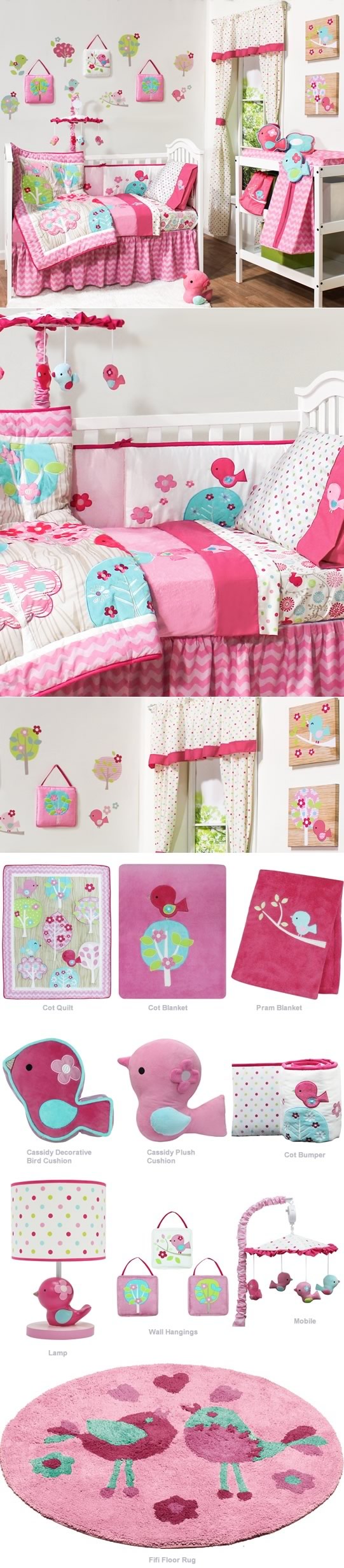 Cassidy Piece Cot Set by Little Haven – Cottonbox Pty Ltd