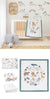 A Day At The Zoo 4 Piece Nursery Set by Living Textiles
