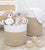 Natural White Hampers Cotton Rope by Living Textiles