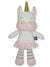 Kenzie The Unicorn Knitted Toy by Living Textiles