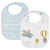 Up Up And Away Bib Set by Living Textiles