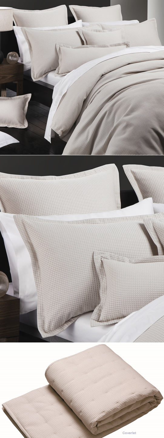 Ascot Stone European Pillowcase by Logan Mason – Cottonbox Pty Ltd