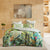 Aviary Green Quilt Cover Set by Logan & Mason