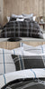 Charlie Black Quilt Cover Set by Logan & Mason