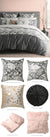 Colette Silver Quilt Cover Set by Logan & Mason