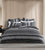 Hunter Charcoal Quilt Cover Set by Logan & Mason
