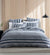 Hunter Indigo Quilt Cover Set by Logan & Mason