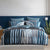 Pathway Teal Quilt Cover Set by Logan Mason