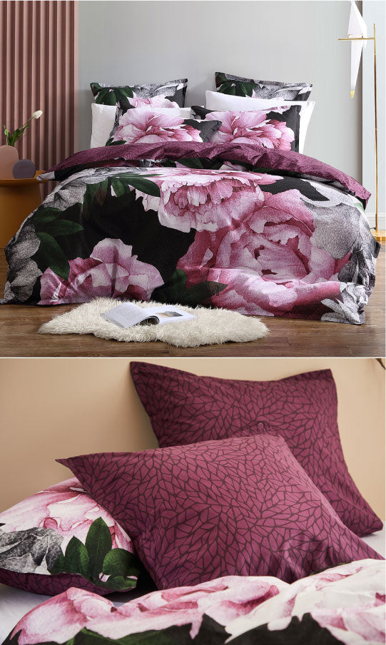 Pipa Rose European Pillowcase by Logan Mason – Cottonbox Pty Ltd