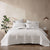 Rhodes Silver Coverlet by Logan & Mason