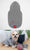 Grey Marle Dog Hoodie by Louie Living