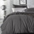 Vintage Washed Cotton Charcoal by Luxton