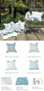 Adeline Garden Hand Block Cushions by Macey & Moore