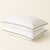 Polyester Cotton Cover Charcoal Piping Pillow by Marco Polo