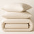 Comcale 225TC Ecru Cotton Polyester Bed Linen by Marco Polo