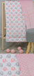 A Cosy Minky Cot Quilt Pink Elephant by Minky Kids