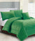 Carrington Green Quilt Set by Moyle Fine Linen