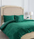 Stella Green Quilt Cover Set by Moyle Fine Linen