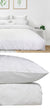 Avalon White Textured Quilt Cover Set by Bas Phillips