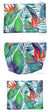 Bird Of Paradise Cosmetic Bags by Odyssey Living